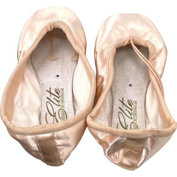 Grishko Elite European Pink Medium Shank Ballet Pointe Shoes 2.0 2X MS - Picture 6 of 7